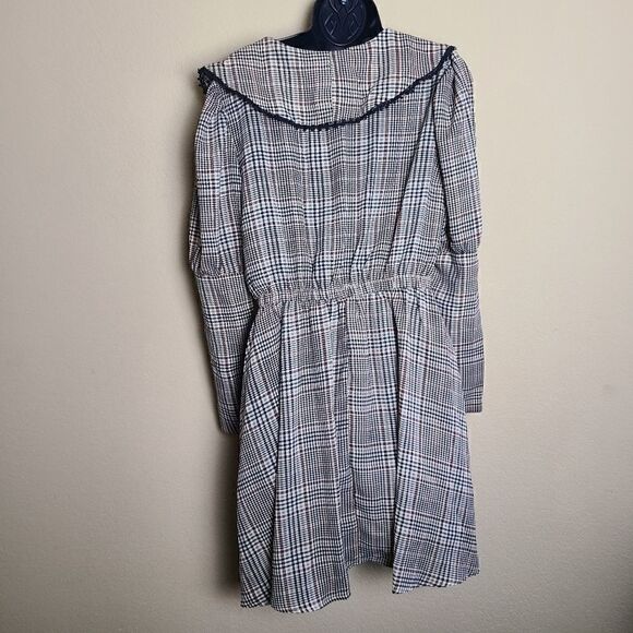 NWT Catch Stitch Plaid Dress - Picture 4 of 8